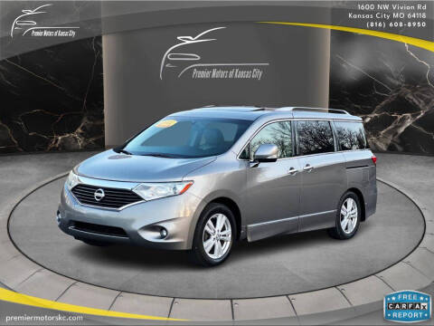 2012 Nissan Quest for sale at Premier Motors of KC in Kansas City MO
