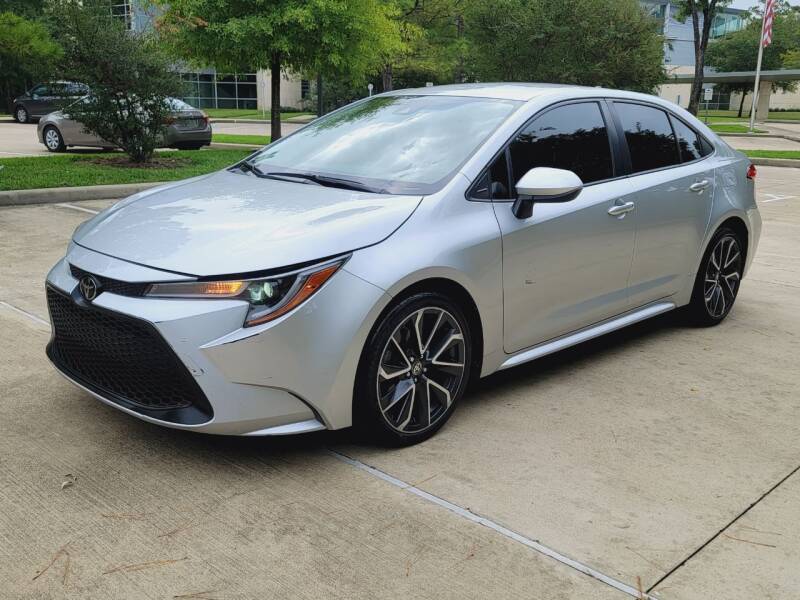 2020 Toyota Corolla for sale at MOTORSPORTS IMPORTS in Houston TX