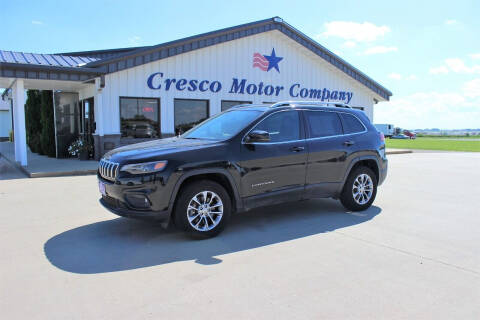2019 Jeep Cherokee for sale at Cresco Motor Company in Cresco IA