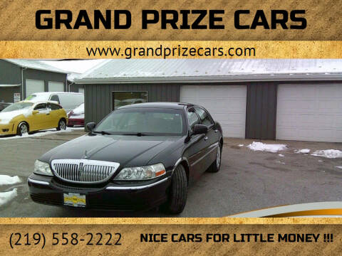2010 Lincoln Town Car for sale at Grand Prize Cars in Cedar Lake IN