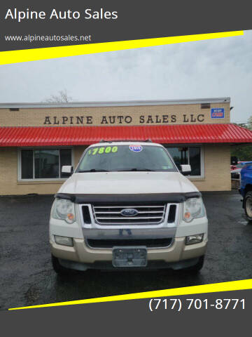 2010 Ford Explorer for sale at Alpine Auto Sales in Carlisle PA