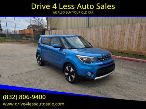 2017 Kia Soul for sale at Drive 4 Less Auto Sales in Houston TX