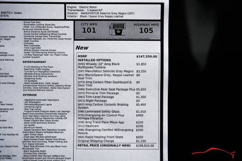 2023 Mercedes-Benz EQS AMG EQS