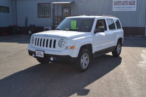 2015 Jeep Patriot for sale at Dave's Auto Sales in Winthrop MN