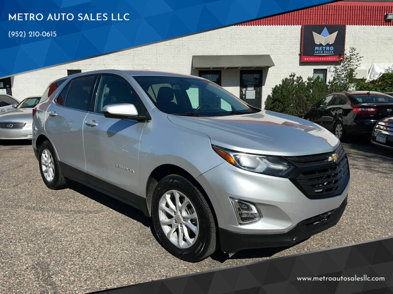 2018 Chevrolet Equinox for sale at METRO AUTO SALES LLC in Lino Lakes MN