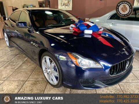 2016 Maserati Quattroporte for sale at Amazing Luxury Cars in Snellville GA