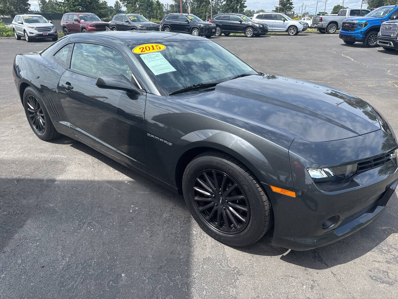 used 2015 Chevrolet Camaro car, priced at $17,999