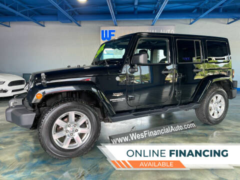 2013 Jeep Wrangler Unlimited for sale at Wes Financial Auto in Dearborn Heights MI