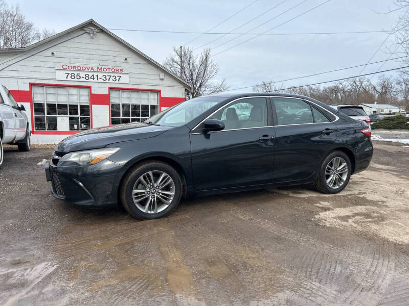2015 Toyota Camry for sale at Cordova Motors in Lawrence KS