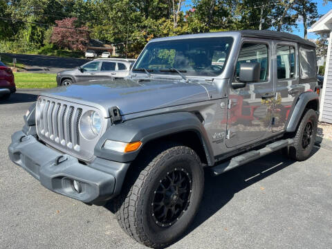 2018 Jeep Wrangler Unlimited for sale at Auto Point Motors, Inc. in Feeding Hills MA
