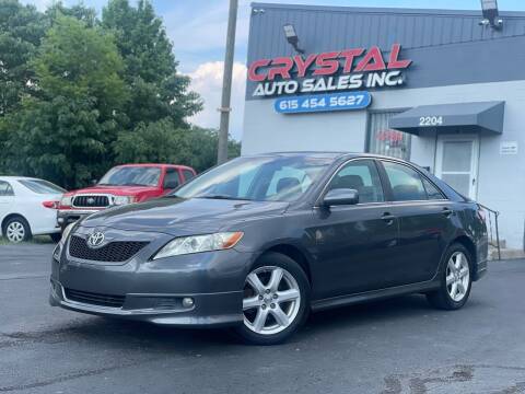 2007 Toyota Camry for sale at Crystal Auto Sales Inc in Nashville TN