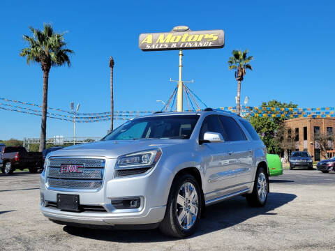 2013 GMC Acadia for sale at A MOTORS SALES AND FINANCE in San Antonio TX