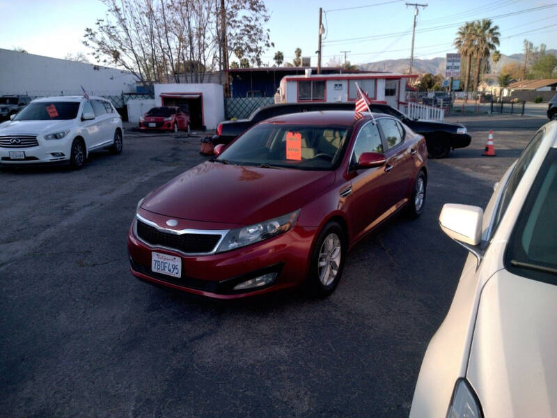 2013 Kia Optima for sale at Alpha 1 Automotive Group in Hemet CA