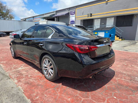 2021 Infiniti Q50 for sale at GG Quality Auto in Hialeah FL