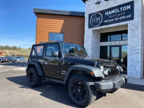 2015 Jeep Wrangler for sale at Hamilton Motors in Washington UT