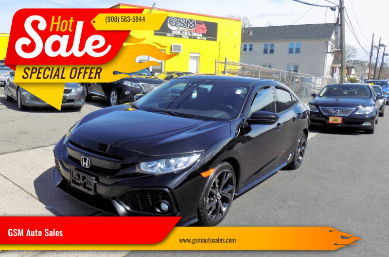 2017 Honda Civic for sale at GSM Auto Sales in Linden NJ