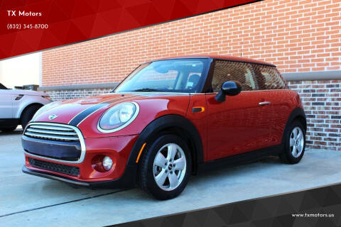 2015 MINI Hardtop 2 Door for sale at TX Motors in Houston TX