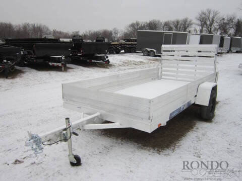 2025 Aluma Aluminum Single Axle Utility 6 for sale at Rondo Truck & Trailer in Sycamore IL