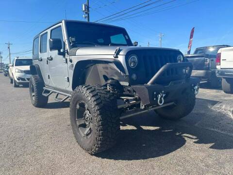 2014 Jeep Wrangler Unlimited for sale at Instant Auto Sales in Chillicothe OH