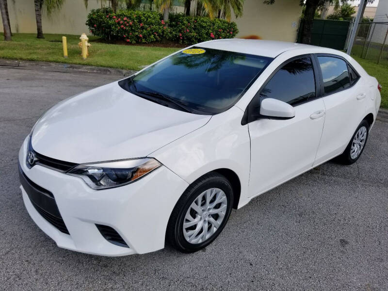 2015 Toyota Corolla for sale at BETHEL AUTO DEALER, INC in Miami FL