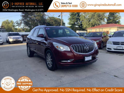 2017 Buick Enclave for sale at G-Inspired Automall, LLC. in Washington IL