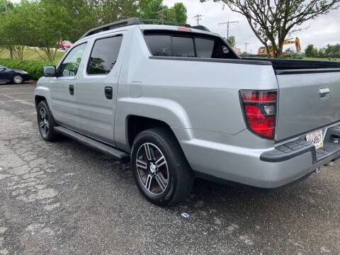 2014 Honda Ridgeline for sale at CRC Auto Sales in Fort Mill SC