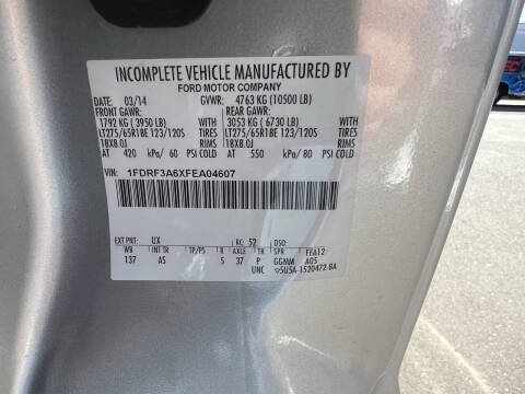 2015 Ford F-350 Super Duty XL