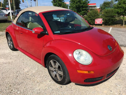 2006 Volkswagen New Beetle Convertible for sale at Deme Motors in Raleigh NC