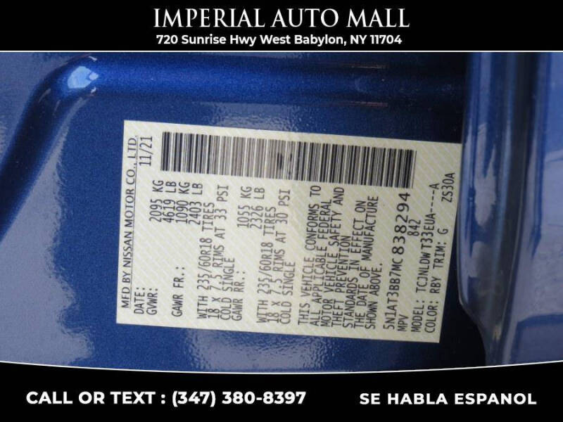 2021 Nissan Rogue SV