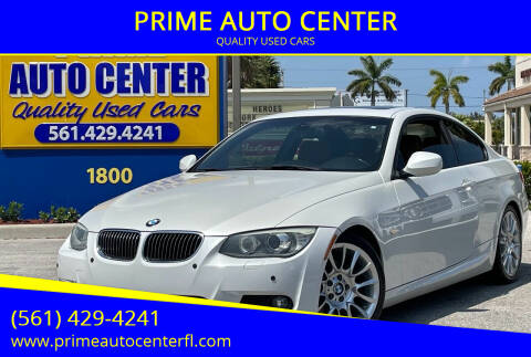 2011 BMW 3 Series for sale at PRIME AUTO CENTER in Palm Springs FL