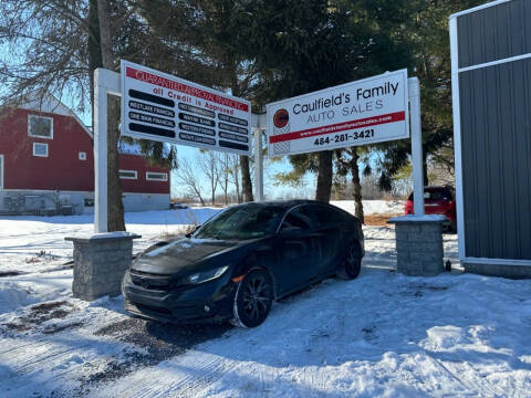2019 Honda Civic for sale at Caulfields Family Auto Sales in Bath PA