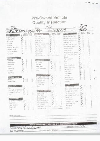 2017 RAM 1500 Tradesman