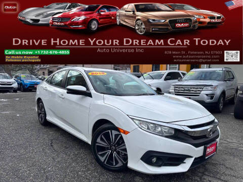 2018 Honda Civic for sale at Auto Universe Inc in Paterson NJ