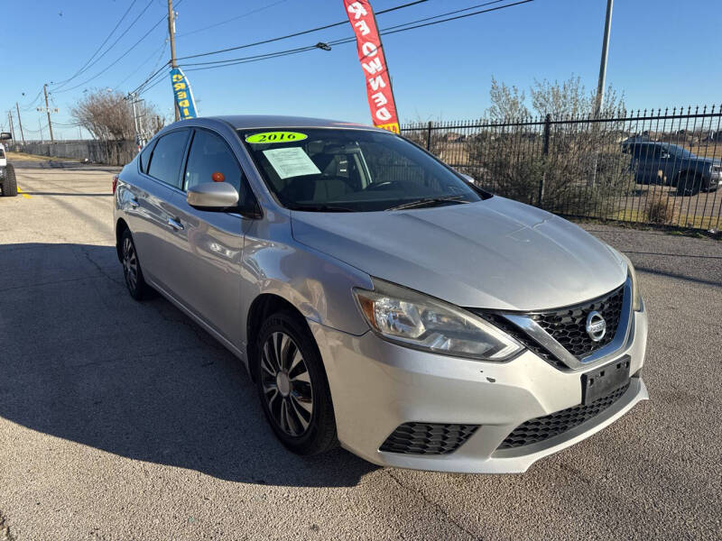 2016 Nissan Sentra for sale at Any Cars Inc in Grand Prairie TX