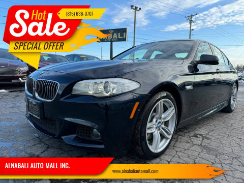 2013 BMW 5 Series for sale at ALNABALI AUTO MALL INC. in Machesney Park IL