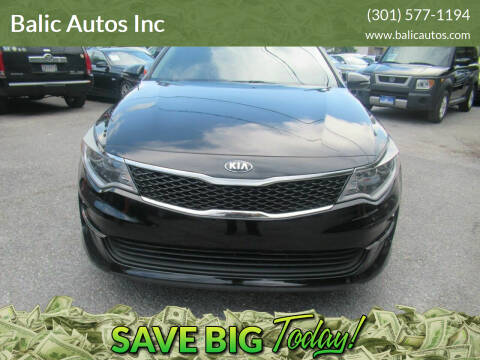 2017 Kia Optima for sale at Balic Autos Inc in Lanham MD
