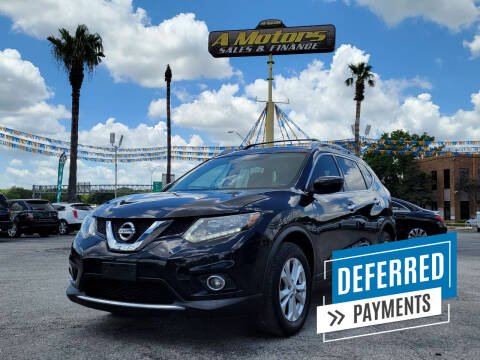 2016 Nissan Rogue for sale at A MOTORS SALES AND FINANCE - 6226 San Pedro Lot in San Antonio TX