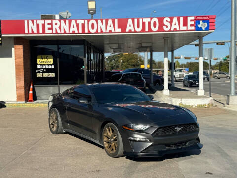 2020 Ford Mustang for sale at International Auto Sales in Garland TX