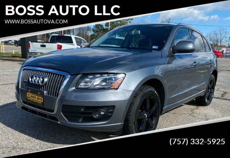 2012 Audi Q5 for sale at BOSS AUTO LLC in Norfolk VA