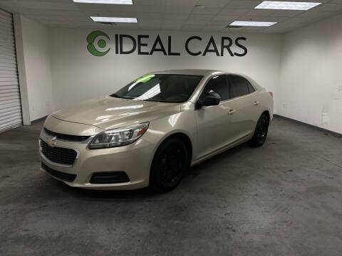 2015 Chevrolet Malibu for sale at Ideal Cars in Mesa AZ