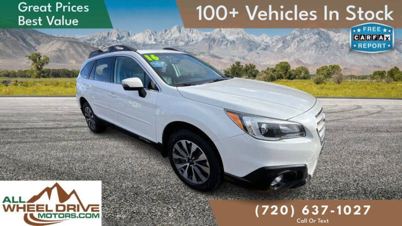 2016 Subaru Outback 2.5i Limited