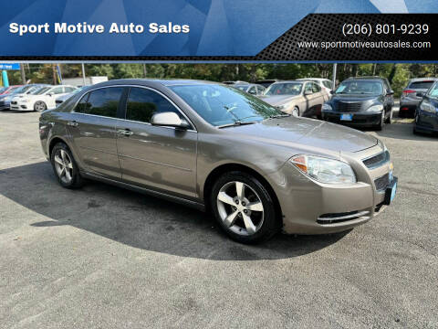 2012 Chevrolet Malibu for sale at Sport Motive Auto Sales in Seattle WA