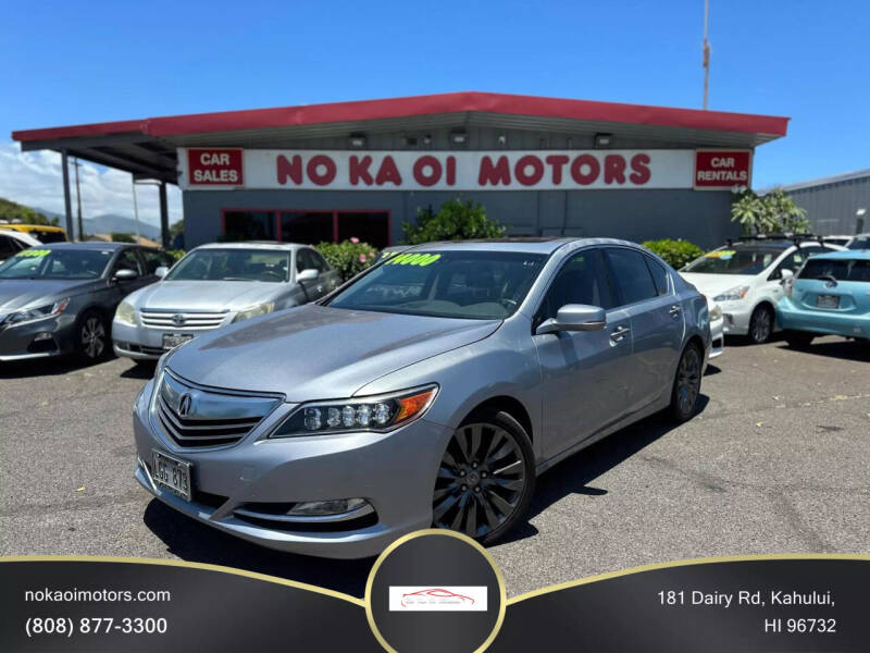 2016 Acura RLX for sale at No Ka Oi Motors in Kahului HI