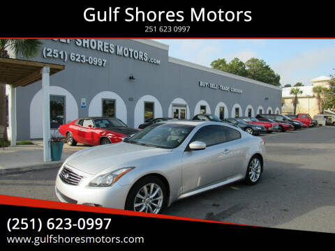 2013 Infiniti G37 Coupe for sale at Gulf Shores Motors in Gulf Shores AL