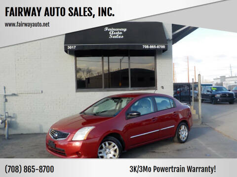 2011 Nissan Sentra for sale at FAIRWAY AUTO SALES, INC. in Melrose Park IL