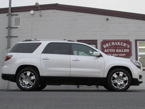 2017 GMC Acadia Limited for sale at Brubakers Auto Sales in Myerstown PA