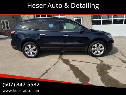 2016 Chevrolet Traverse for sale at Heser Auto & Detailing in Jackson MN
