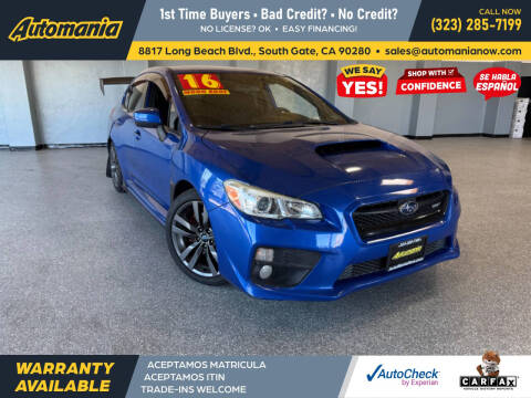 2016 Subaru WRX Premium