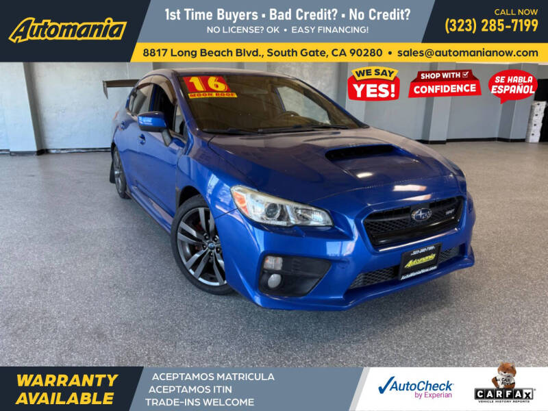 2016 Subaru WRX Premium