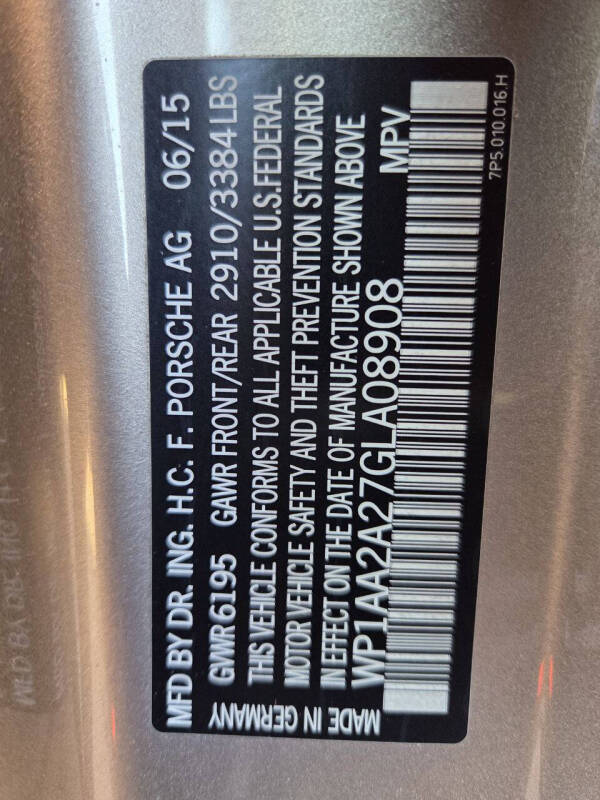 2016 Porsche Cayenne